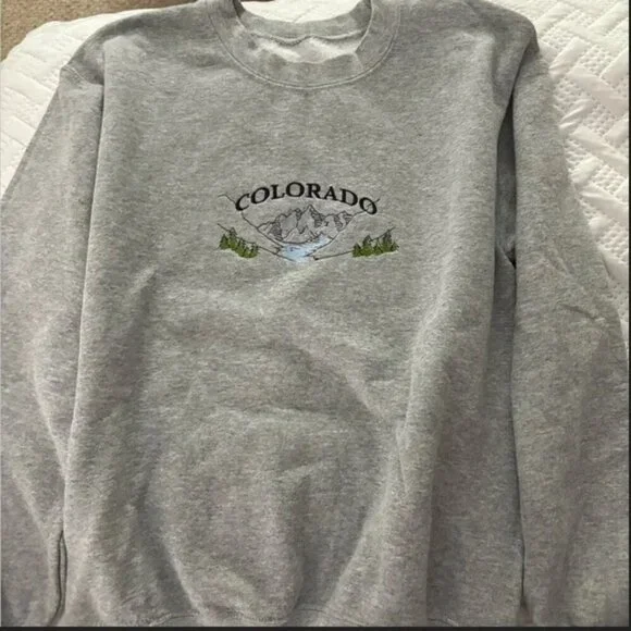 Etsy Shop Colorado Crewneck Sweatshirt - Picture 2 of 3
